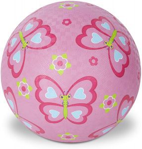Melissa & Doug Butterfly Design Pink Kickball