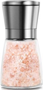 Mincham Easy Use Wide Opening Salt Grinder