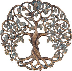 Old River Outdoors Cooper Celtic Tree Of Life Wall Decor