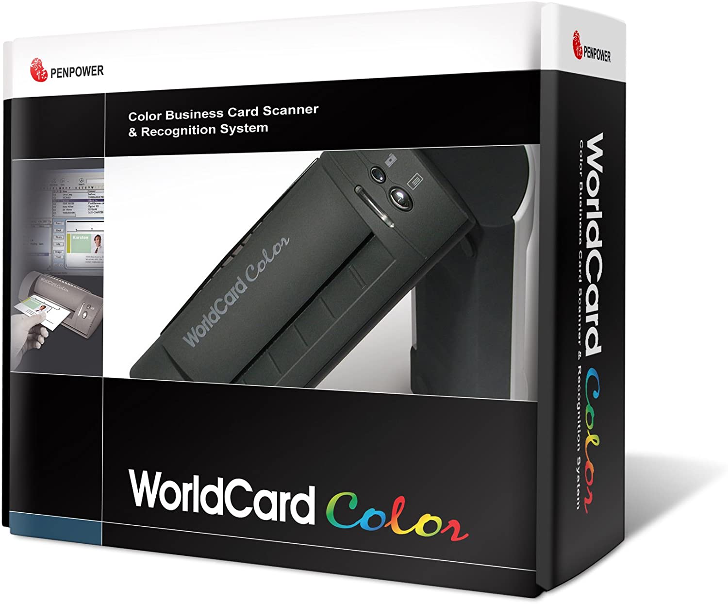 PenPower WorldCard Color USB 2.0 Business Card Scanner