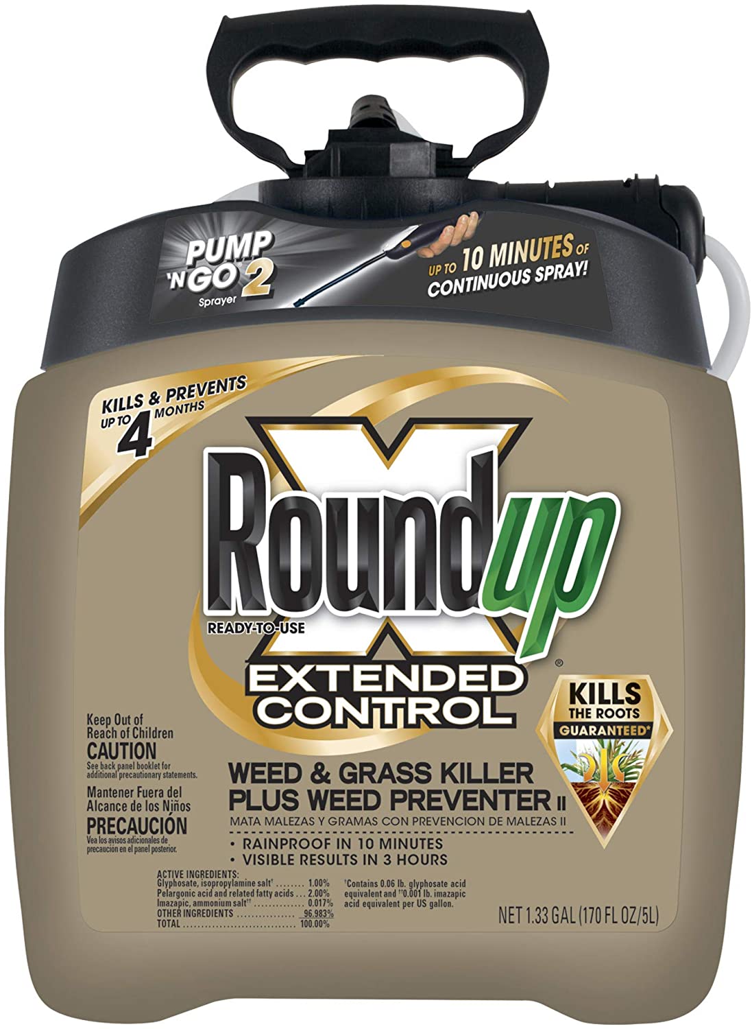 Roundup Rainproof Dual-Action Weed Killer