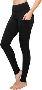 SATINA Opaque Material Women’s Leggings With Pockets
