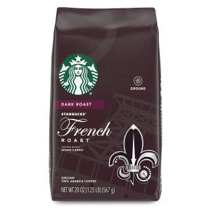 Starbucks French Roast Low-Acidity Ground Dark Roast Coffee
