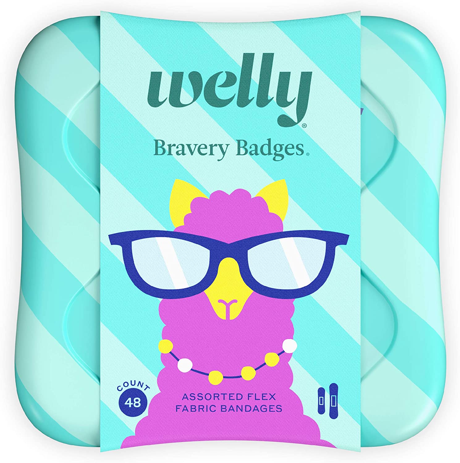 Welly Latex-Free Kids’ Bandages, 48-Count