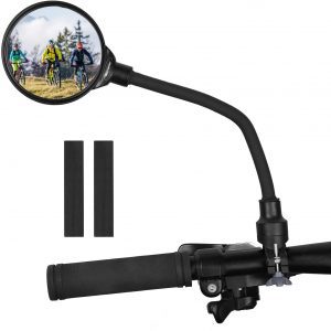 West Biking 360° Rotatable Convex Lens Bike Mirror