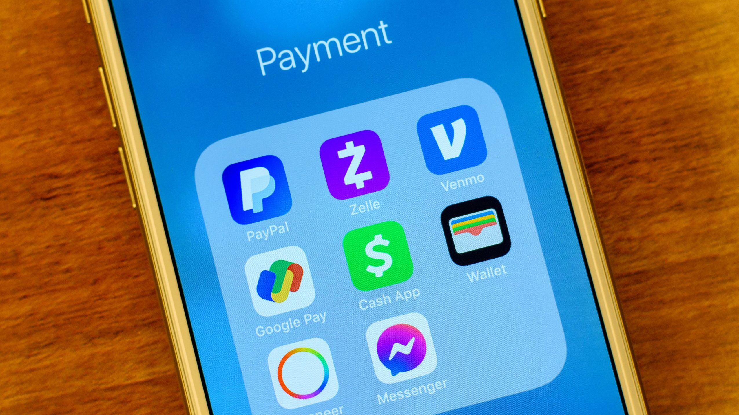 Peer-to-peer payment apps PayPal, Zelle, Venmo