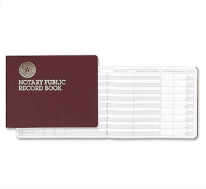 Dome Softcover Notary Public Record Book