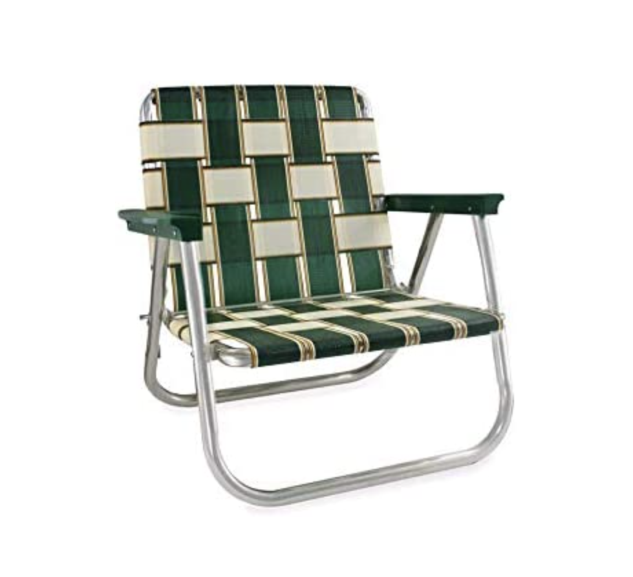 Lawn Chair USA UV-Resistant Webbing Lightweight Beach Chair