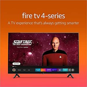 Amazon Fire Streaming Voice Remote 4K TV, 43-Inch