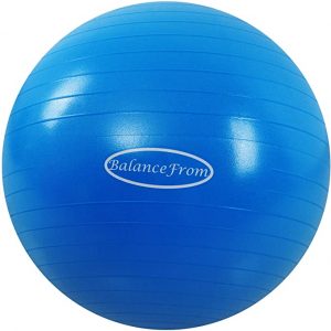 BalanceFrom Slip-Resistant Balance Ball, 2000LB-Capacity