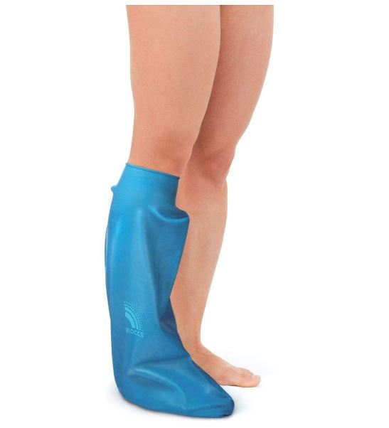 Bloccs Reusable Rubber Waterproof Leg Cast Cover