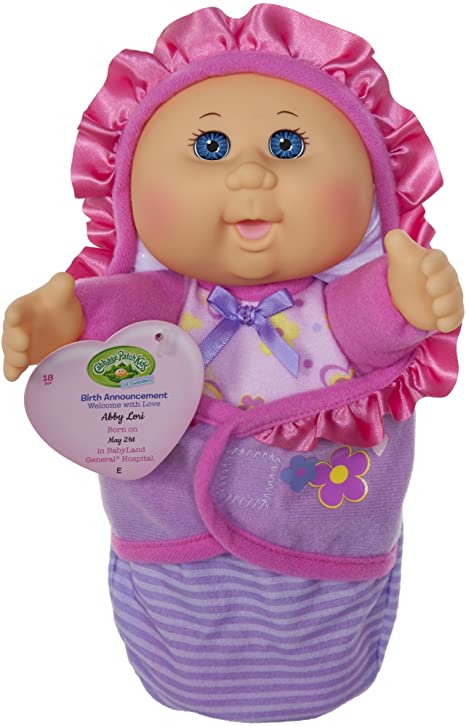 Cabbage Patch Kids Infant Baby Doll For 3-Year-Old Girls, 9-Inch