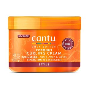 Cantu Coconut Curling Cream Moisturizing Curly Hair Product