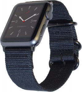 Carterjett Modern Buckled Nylon Apple Watch Band
