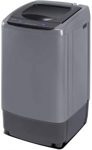 COMFEE’ 0.9-Cubic Feet Built-In Rollers Portable Washing Machine