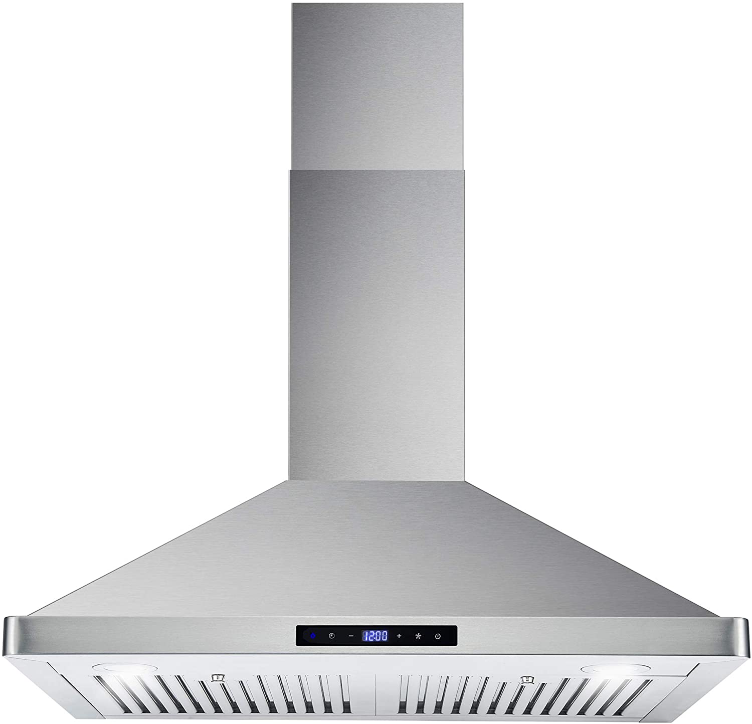 Cosmo 63175S Wall-Mount Chimney-Style Vent Range Hood, 30-Inch
