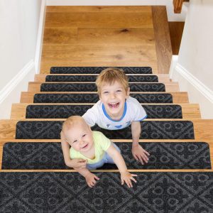 CrystalMX Anti-Moving Grip Carpet Stair Tread Rug