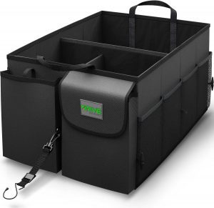 Drive Auto Products Collapsible Multi-Compartment Trunk Organizer
