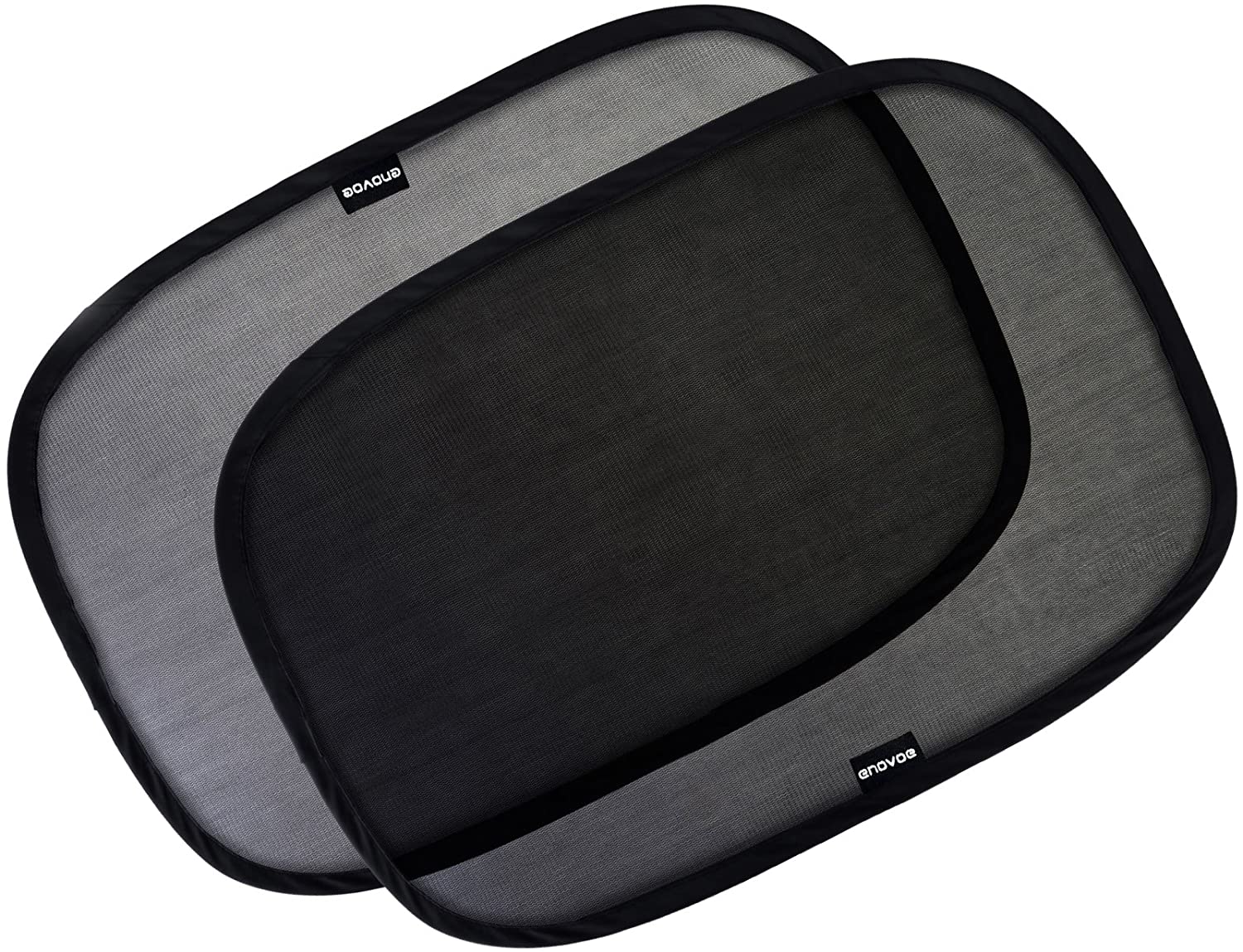 Enovoe Dual Layer Side Car Window Shades, 4-Piece