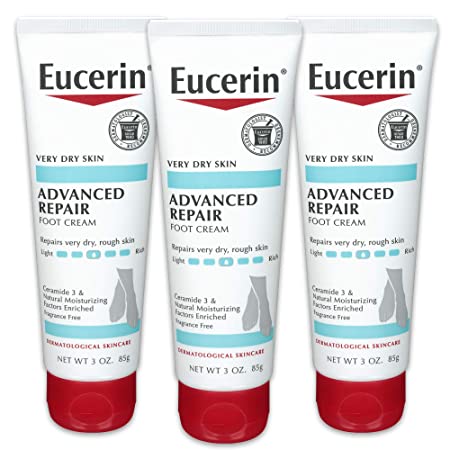 Eucerin Advanced Fragrance-Free Hand Cream, 3-Pack