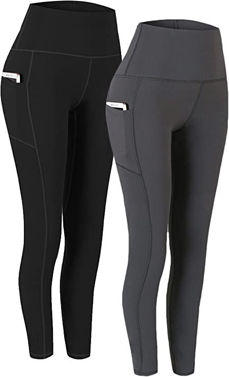 Fengbay Moisture Wicking Women’s Workout Pants, 2-Pack