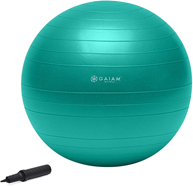 Gaiam Total Body Anti-Burst Balance Ball Kit
