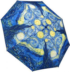 Galleria Enterprises Van Gogh Painting Mini Starry Night Umbrella