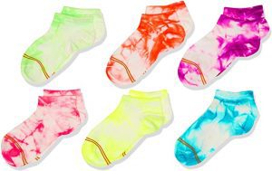 Gold Toe Reinforced Toe Liner Socks For Girls, 6-Pairs