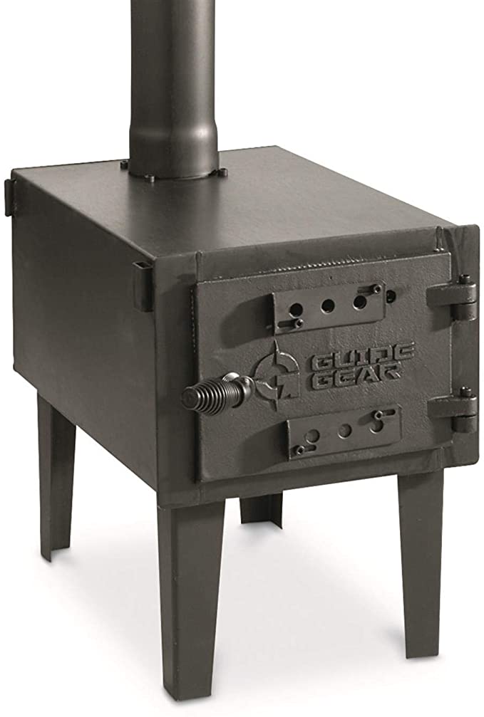 Guide Gear Vented Heat-Resistant Finish Wood-Burning Stove