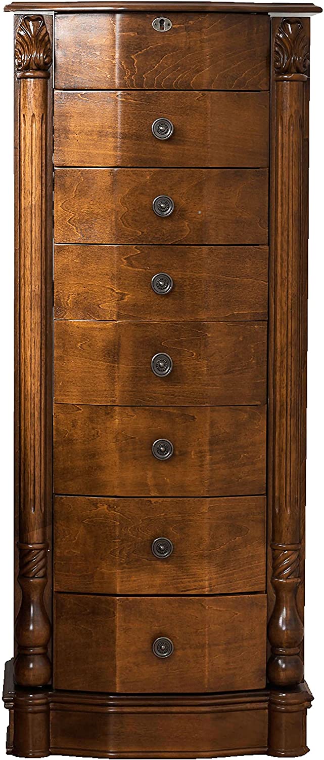Hives and Honey Traditional Jewelry Armoire, 38-Inch