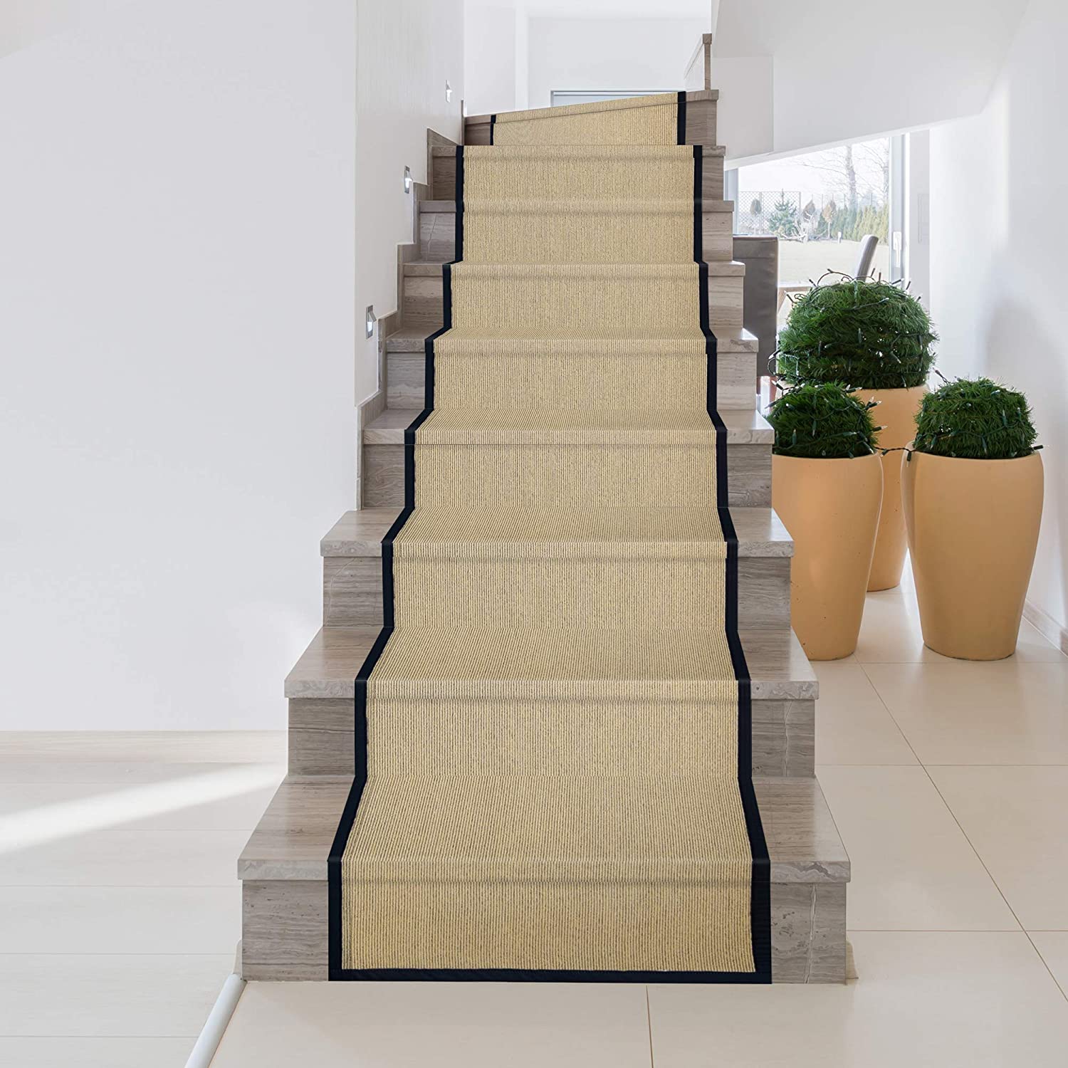 iCustomRug Sisal Collection Zara Stair Tread Rug