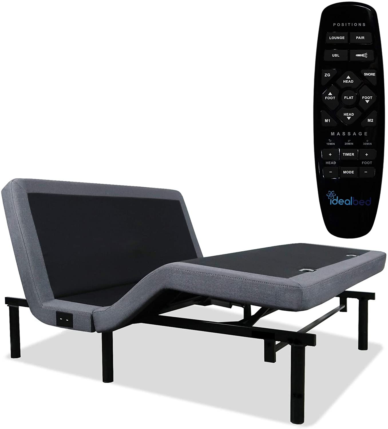 iDealBed 4i Wireless Remote Control TwinXL Adjustable Bed Frame