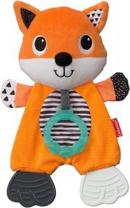 Infantino Fabric Fox Sensory Teether Toy
