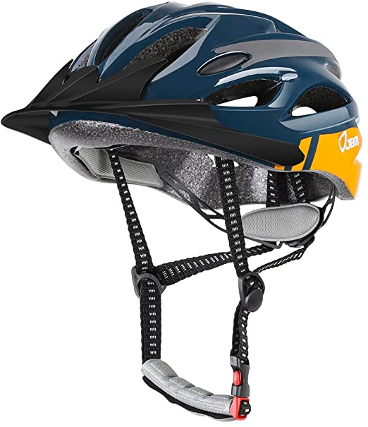 JBM Adjustable Dial & Straps Impact-Resistant Bike Helmet