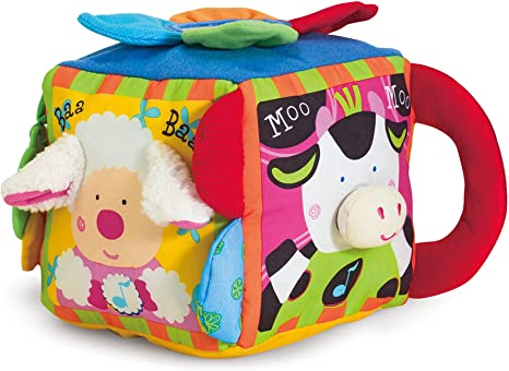 Melissa & Doug Farm Melodies Toy For 6-Month-Old Girls