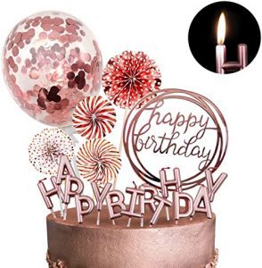 MOVINPE Reusable Birthday Cake Topper