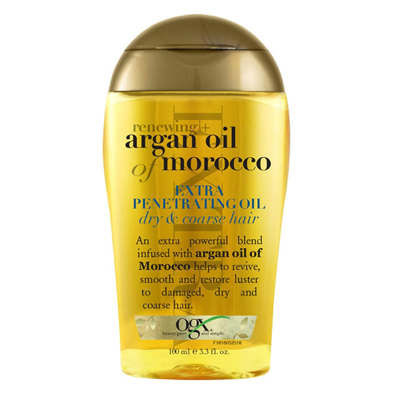 OGX Paraben-Free Extra-Strength Argan Hair Oil, 3.3-Ounce