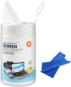 Ori-Lemoon Streak-Free Screen Cleaning Wipes, 100-Count