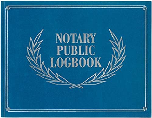 Peter Pauper Press Lie-Flat Binding Notary Public Record Book