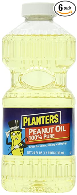 Planters Resealable Kosher Peanut Oil, 24-Ounce