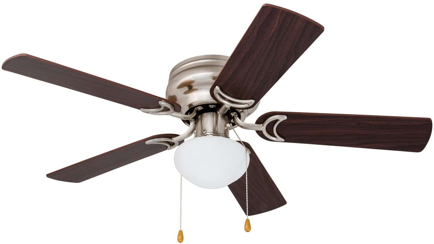 Prominence Home 80029-01 Alvina Low-Profile Ceiling Fan, 42-Inch
