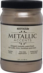 Rust-Oleum Metallic Accents Water Based Mineral Fusion Paint