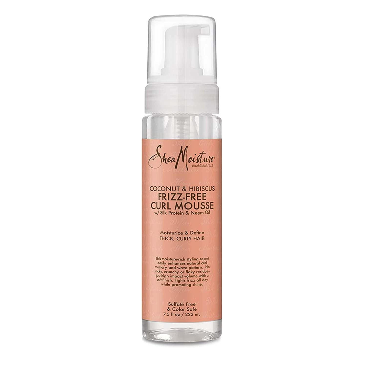 SheaMoisture Frizz-Free Curl Mousse Volumizing Curly Hair Product