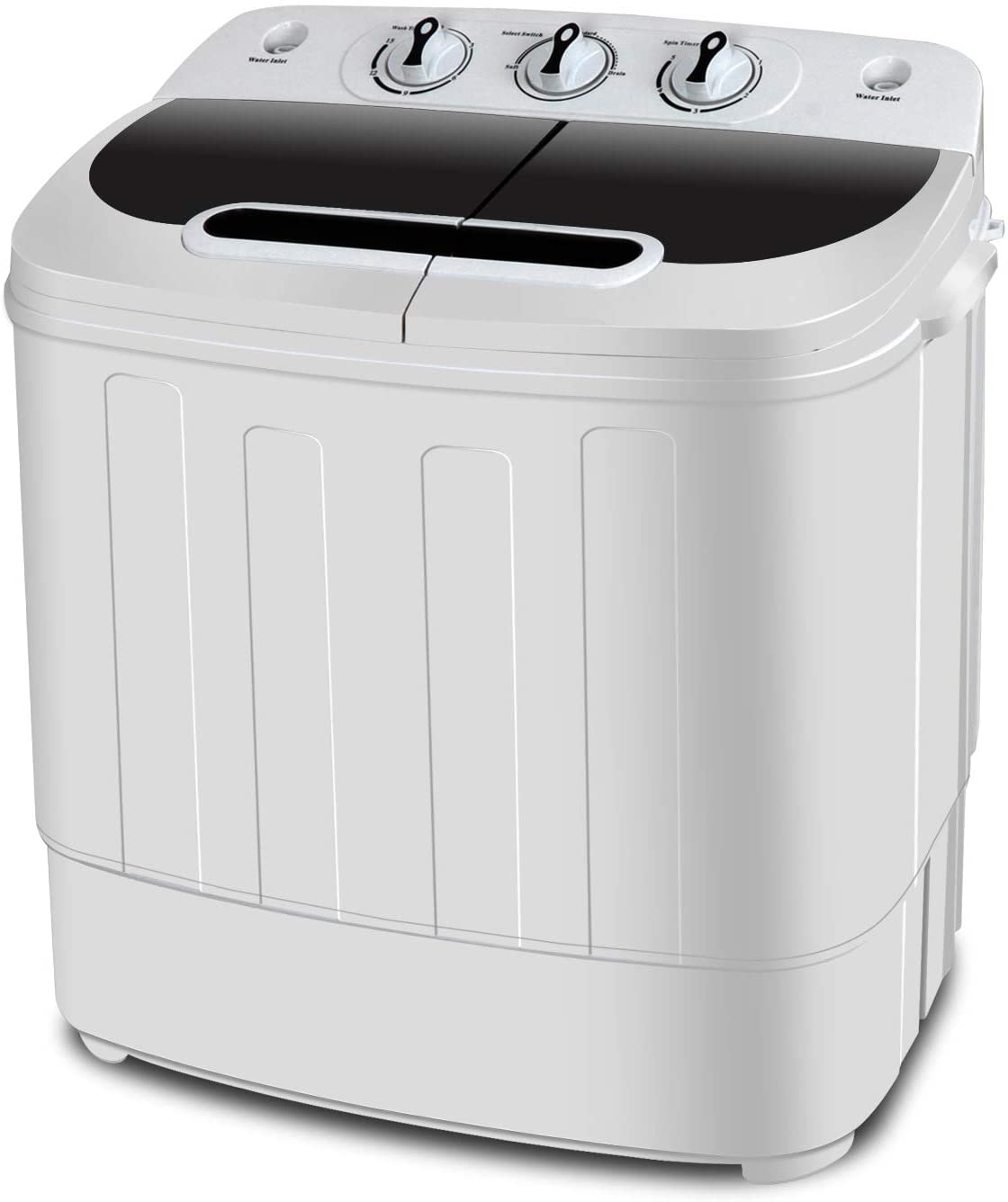 SUPER DEAL Time Saving Twin Tub Portable Washing Machine For Apartments