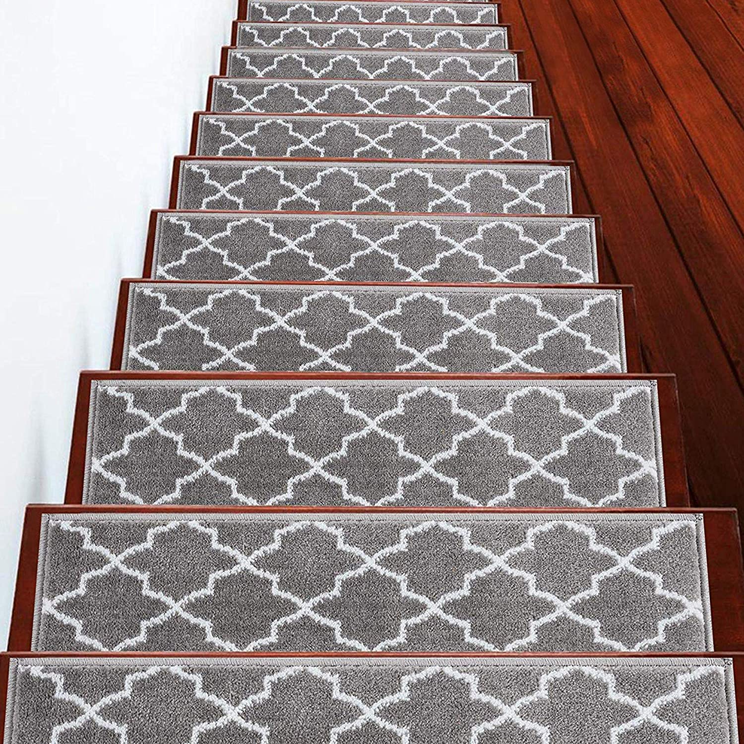 SUSSEXHOME Extra-Grip Polypropylene Stair Tread Rug