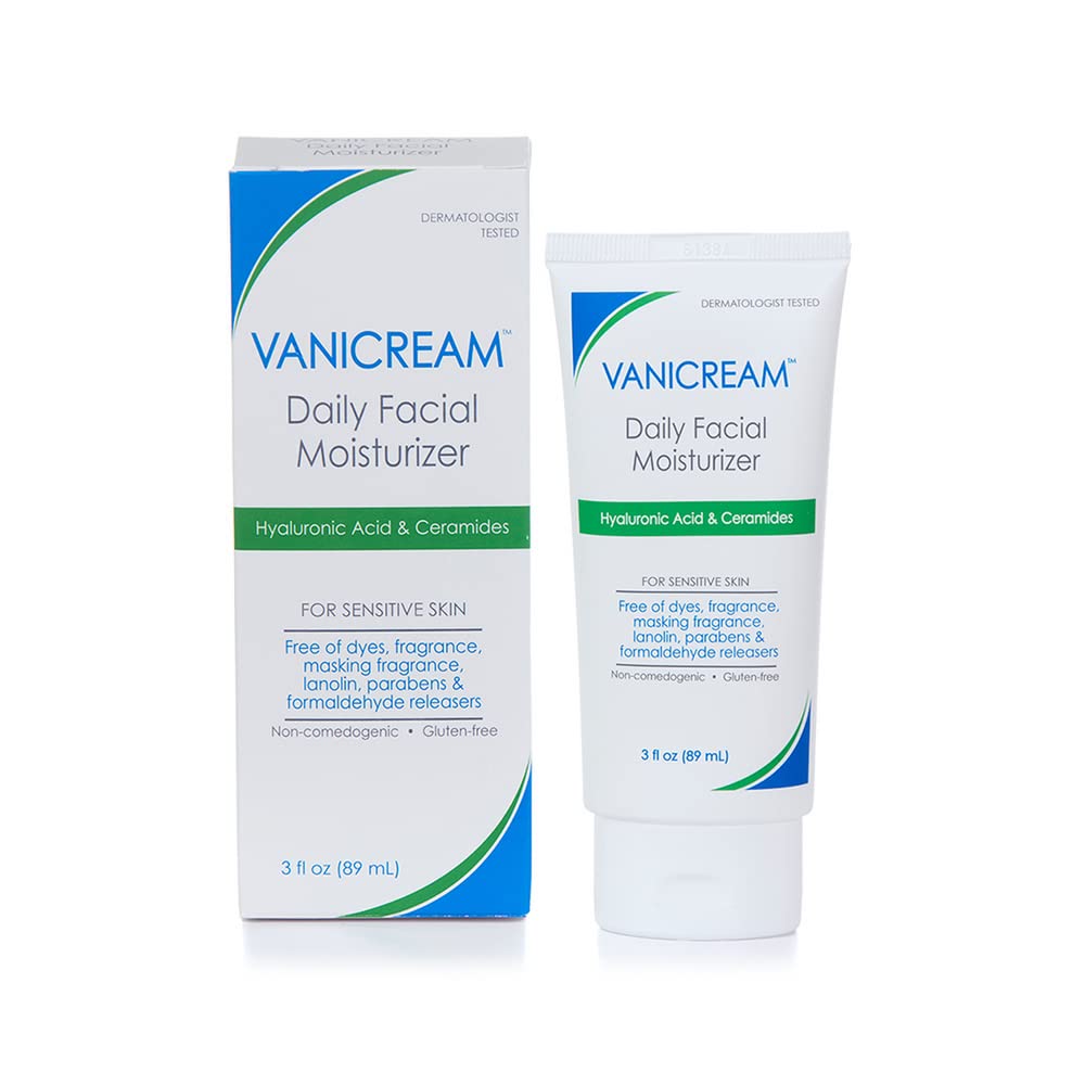Vanicream Dye-Free Facial Lotion Fragrance-Free Moisturizer