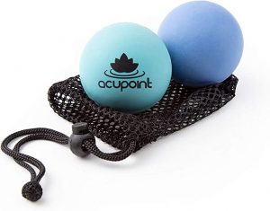 Acupoint Physical Therapy Lacrosse Massage Balls, 2-Pack