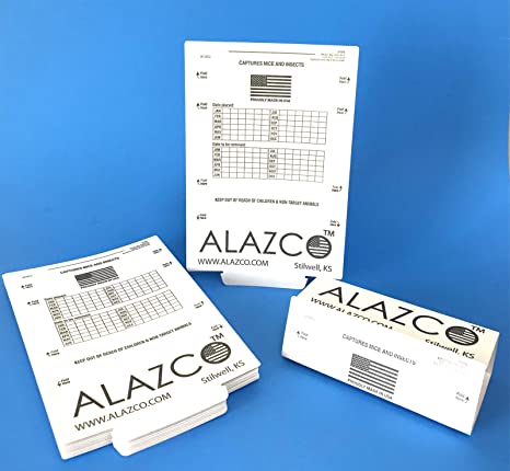 ALAZCO Corner Paper Spider Traps, 24-Pack