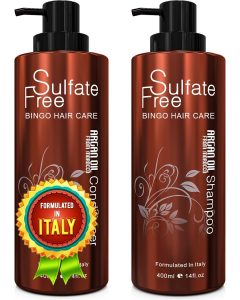 BINGO HAIR CARE Sulfate Free Argan Oil Shampoo & Conditioner