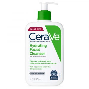 CeraVe Hydrating Facial Cleanser Fragrance-Free Skin Care Product